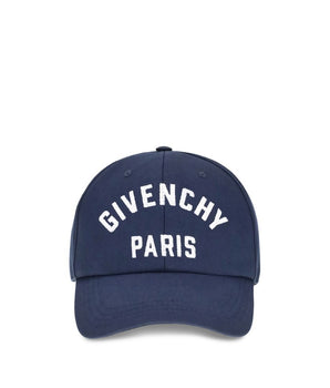 Givenchy Blue Cotton Cap (Baseball Hat)