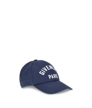 Givenchy Blue Cotton Cap (Baseball Hat)