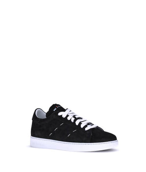Kiton leather sneakers