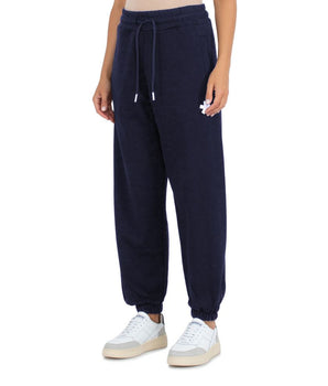 Comme Des Fuckdown Blue Cotton Women Sweatpants