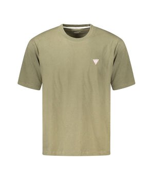 Guess Jeans Green Cotton T-Shirt