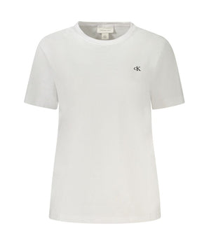 Calvin Klein Bianco Cotton Women T-Shirt