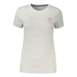 Guess Jeans Gray Cotton Tops & T-Shirt