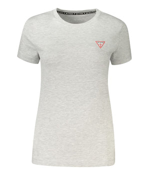Guess Jeans Gray Cotton T-Shirt