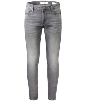 Guess Jeans Gray Cotton Men Jeans