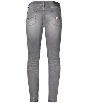 Guess Jeans Gray Cotton Men Jeans