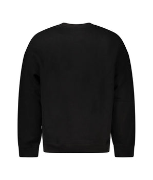 Guess Jeans Black Cotton Sweatshirt