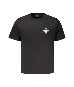 Guess Jeans Black Cotton T-Shirt