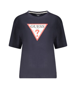 Guess Jeans Blue Cotton T-Shirt