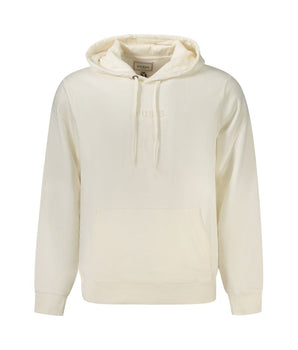 Guess Jeans White Cotton Sweatshirt