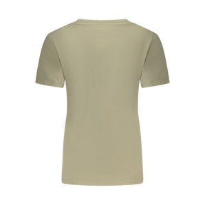 Guess Jeans Green Cotton Tops & T-Shirt
