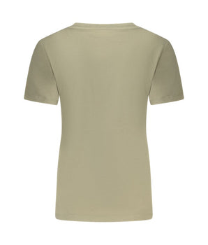 Guess Jeans Green Cotton T-Shirt