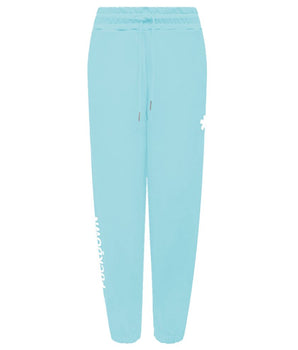 Comme Des Fuckdown Blue Cotton Women Sweatpant