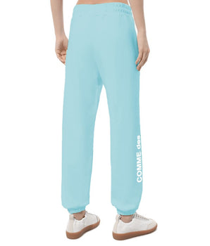Comme Des Fuckdown Blue Cotton Women Sweatpant
