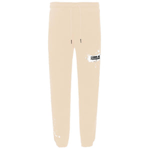 Comme Des Fuckdown Beige Cotton Jeans & Pant