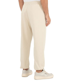 Comme Des Fuckdown Beige Cotton Men Sweatpant