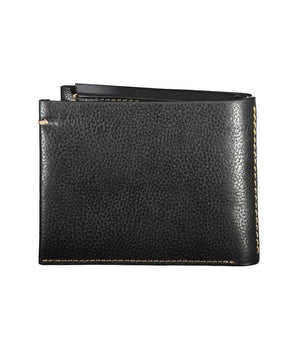 La Martina black leather wallet