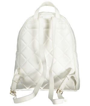 Mario Valentino White Polyethylene Backpack