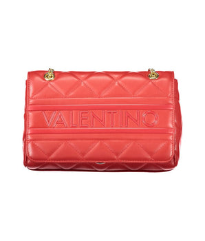 Mario Valentino Red Polyethylene Women Handbag