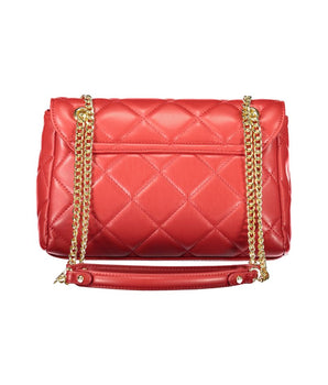 Mario Valentino Red Polyethylene Women Handbag