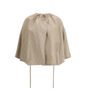 Fendi Beige Cotton Cloacks