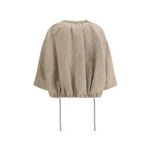 Fendi Oversize chambray Jacket