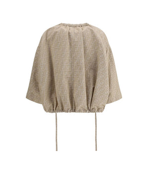 Fendi Beige Cotton Cloacks