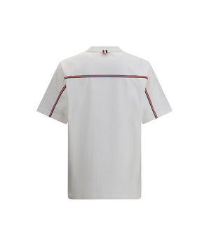 Thom Browne White Cotton T-Shirt