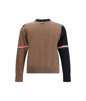 Thom Browne multicolored wool cardigan