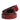 Dolce & Gabbana Maroon Classic Leather Metal Logo Buckle Belt