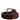 Dolce & Gabbana Black Red Leopard Silver Metal Buckle Belt