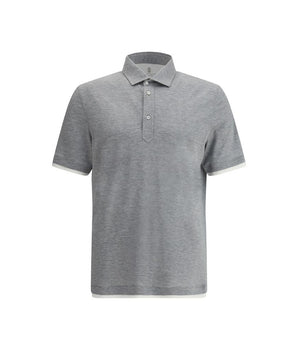 Brunello Cucinelli Silk polo shirt