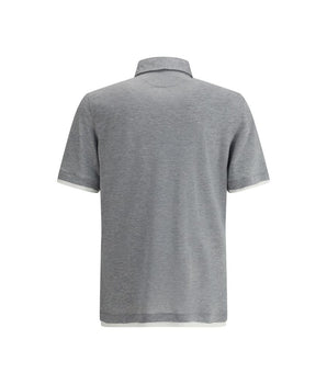Brunello Cucinelli Silk polo shirt