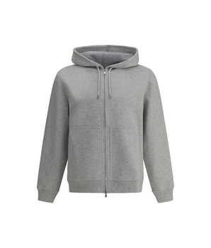Brunello Cucinelli Gray Cotton Hoodie