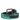 Dolce & Gabbana Green Black Polyester Metal Buckle Belt