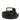 Dolce & Gabbana Black Leather Studded DG Metal Buckle Belt