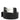 Dolce & Gabbana Black Leather Classic Metal Logo Buckle Belt