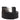 Dolce & Gabbana Black Leather Classic Metal Logo Buckle Belt