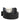 Dolce & Gabbana Black Leather Metal Logo Buckle Belt