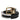 Dolce & Gabbana Black White Patchwork Gold Metal Buckle Belt