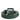 Dolce & Gabbana Dark Green Leather Silver Metal Buckle Belt