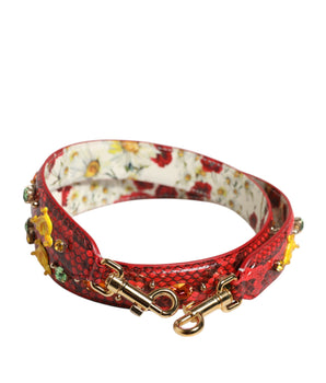Dolce & Gabbana Multicolor Embellished Handbag Accessory Shoulder Strap
