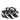 Dolce & Gabbana Black White Leather Silver Metal Buckle Belt