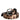 Dolce & Gabbana Brown Leopard Silver Metal Buckle Belt