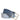 Dolce & Gabbana Two Tone Blue Denim Gold Metal Buckle Belt