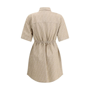 Fendi Chambray Dress