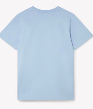 Casablanca Blue Cotton T-Shirt