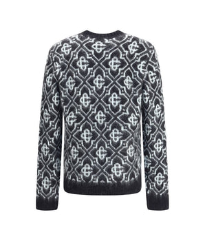 Casablanca Black Nylon Sweatshirt