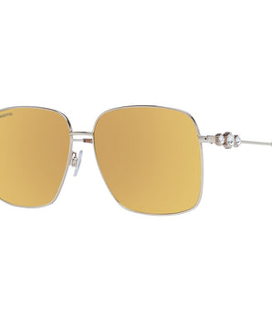 Swarovski Gold Metal Sunglasses