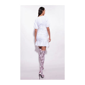 PINKO White Cotton Dress